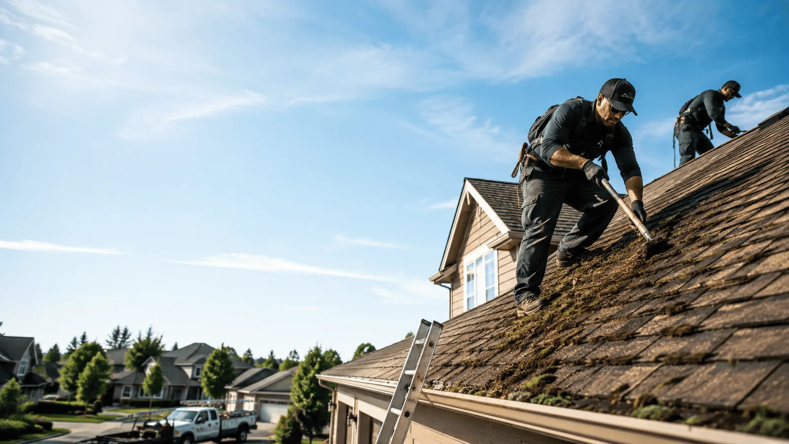 Roof Moss Removal in Hensley, AR near me